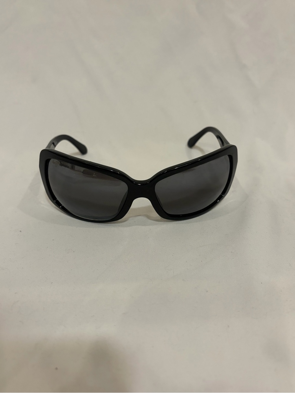 Maui Jim Women's Black Gloss Oversized Sunglasses